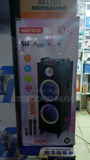NDR-1022 10+2 Channel Rechargeable Wireless Party Speaker