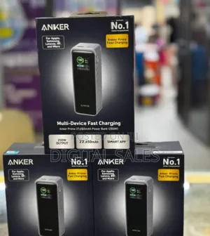 Anker Prime Power Bank, 27,650mah 3-Port 250w Power Bank