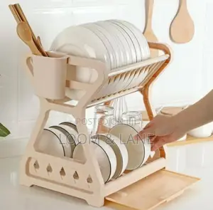 Modern Double Layer Storage Rack