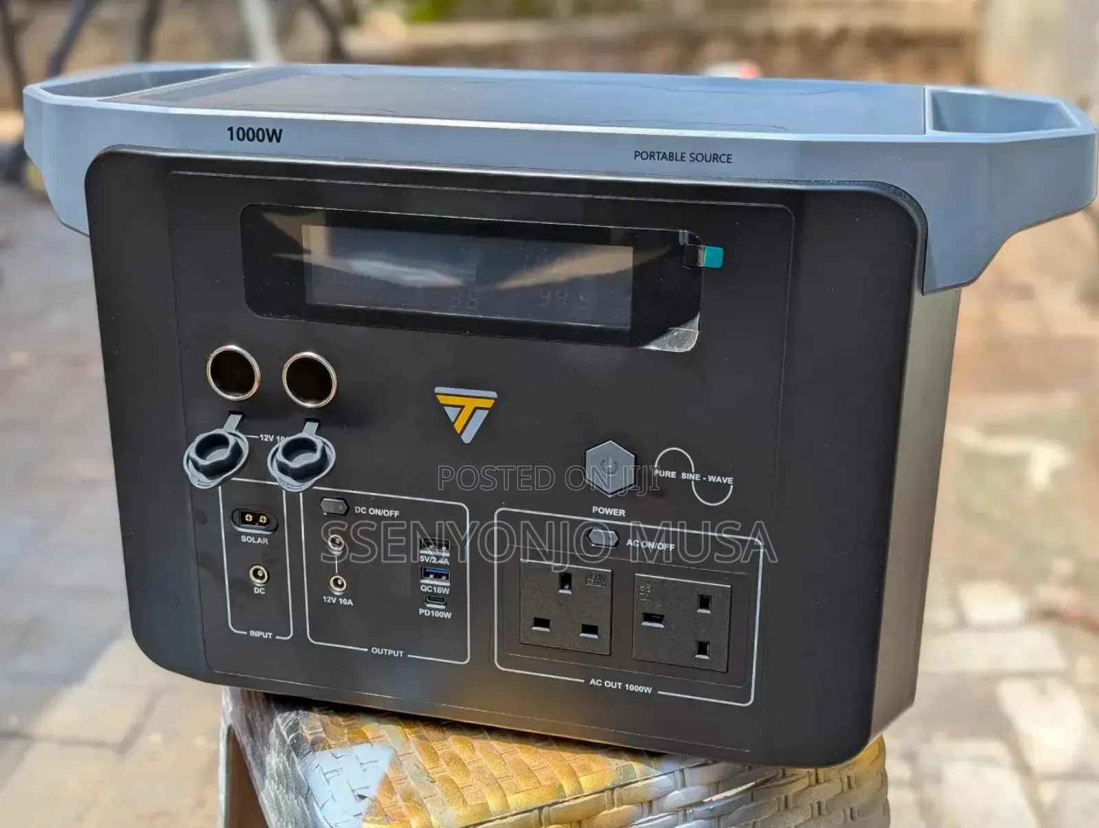 1000w Portable Power Station With 1075wh Capacity 9 Ports