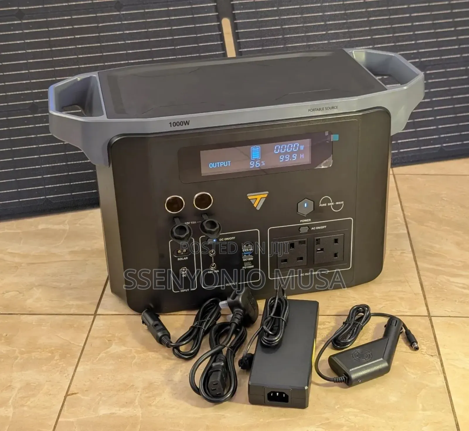 1000w Portable Power Station With 1075wh Capacity 9 Ports