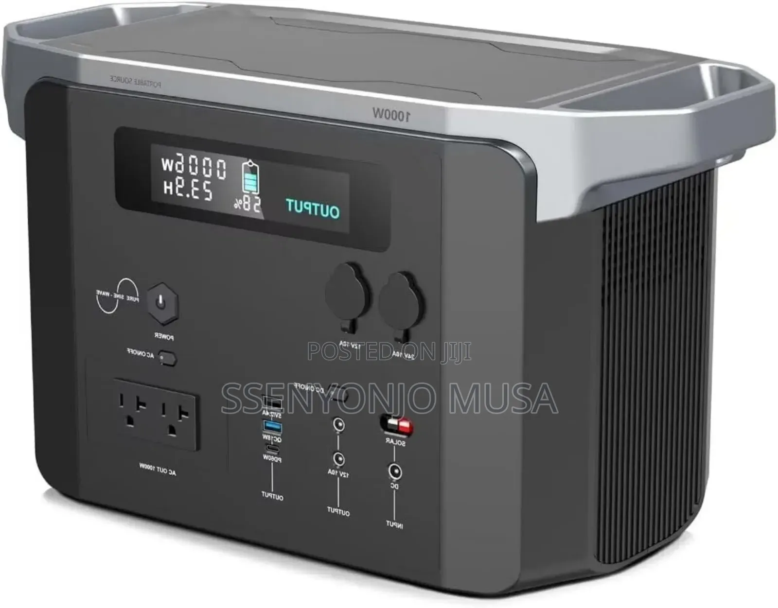 1000w Portable Power Station With 1075wh Capacity 9 Ports