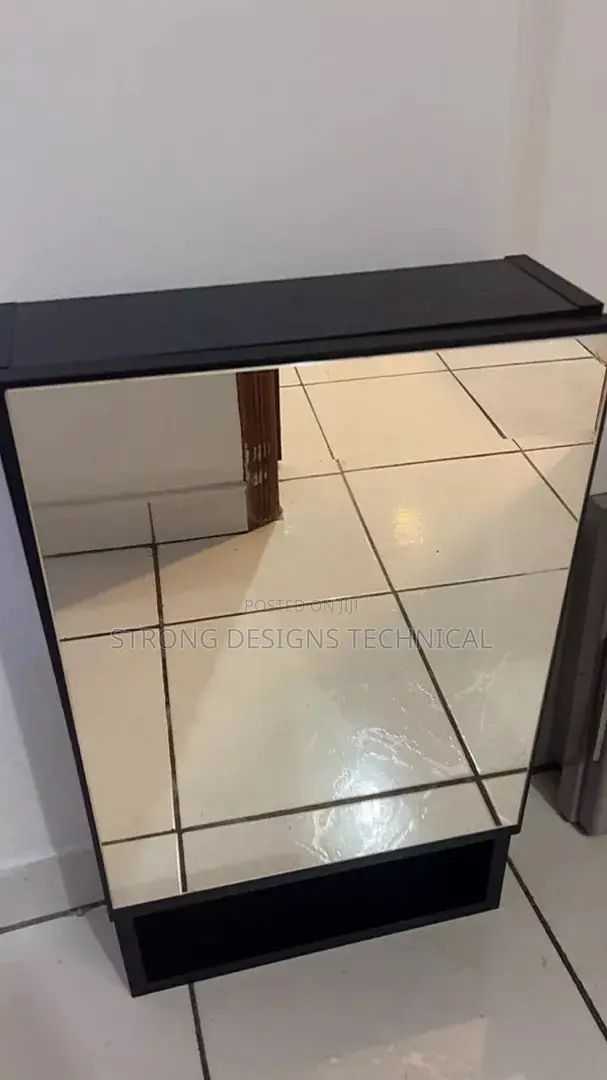 Bathroom/ Medicine Cabinet With Dresser Mirror.