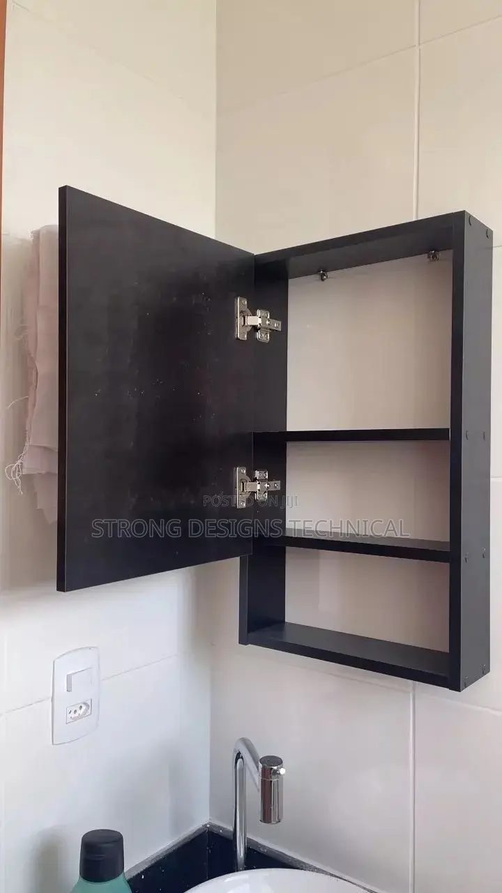 Bathroom/ Medicine Cabinet With Dresser Mirror.