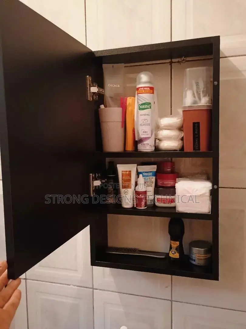 Bathroom/ Medicine Cabinet With Dresser Mirror.