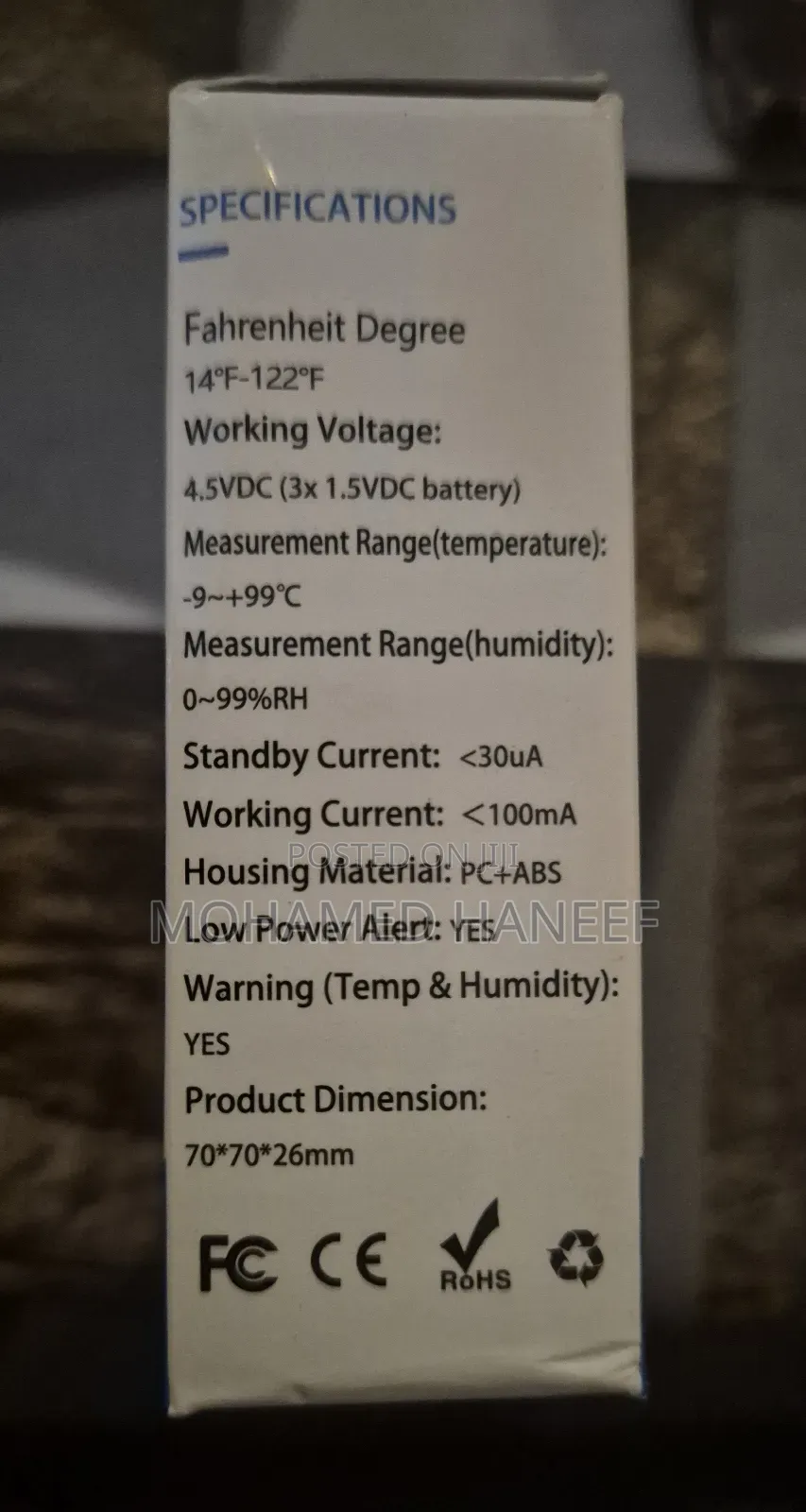 Temperature Humidity Sensor