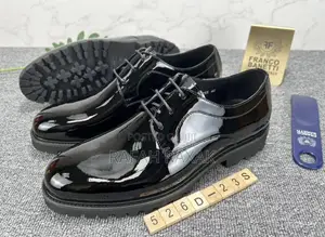 Men’S Franco Banetti Shinny Mirror Gentle Oxford Shoes
