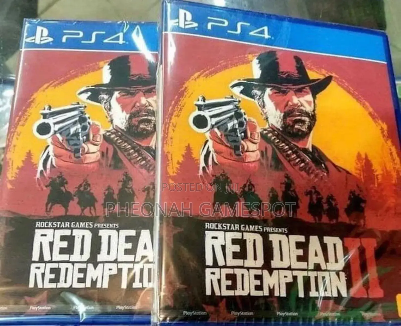The Red Dead Redemption 2 Game Cd for Ps4, Ps5 and Xbox