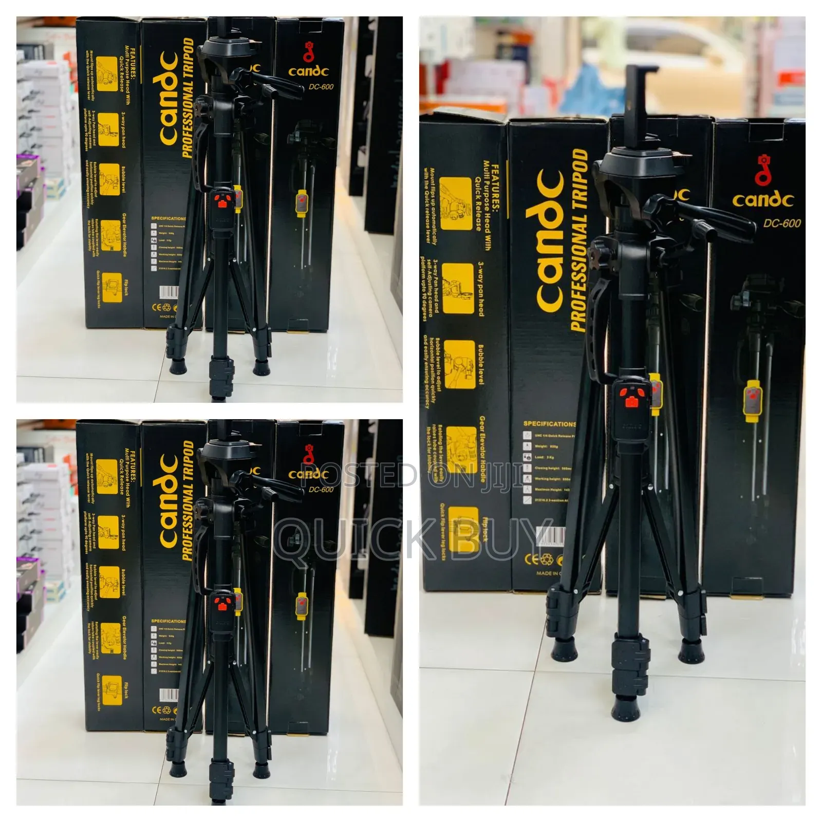 New Candc Professional Tripod
