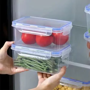 4pcs Food Storage Container Fresh and Leak-Proof Lunch Boxes