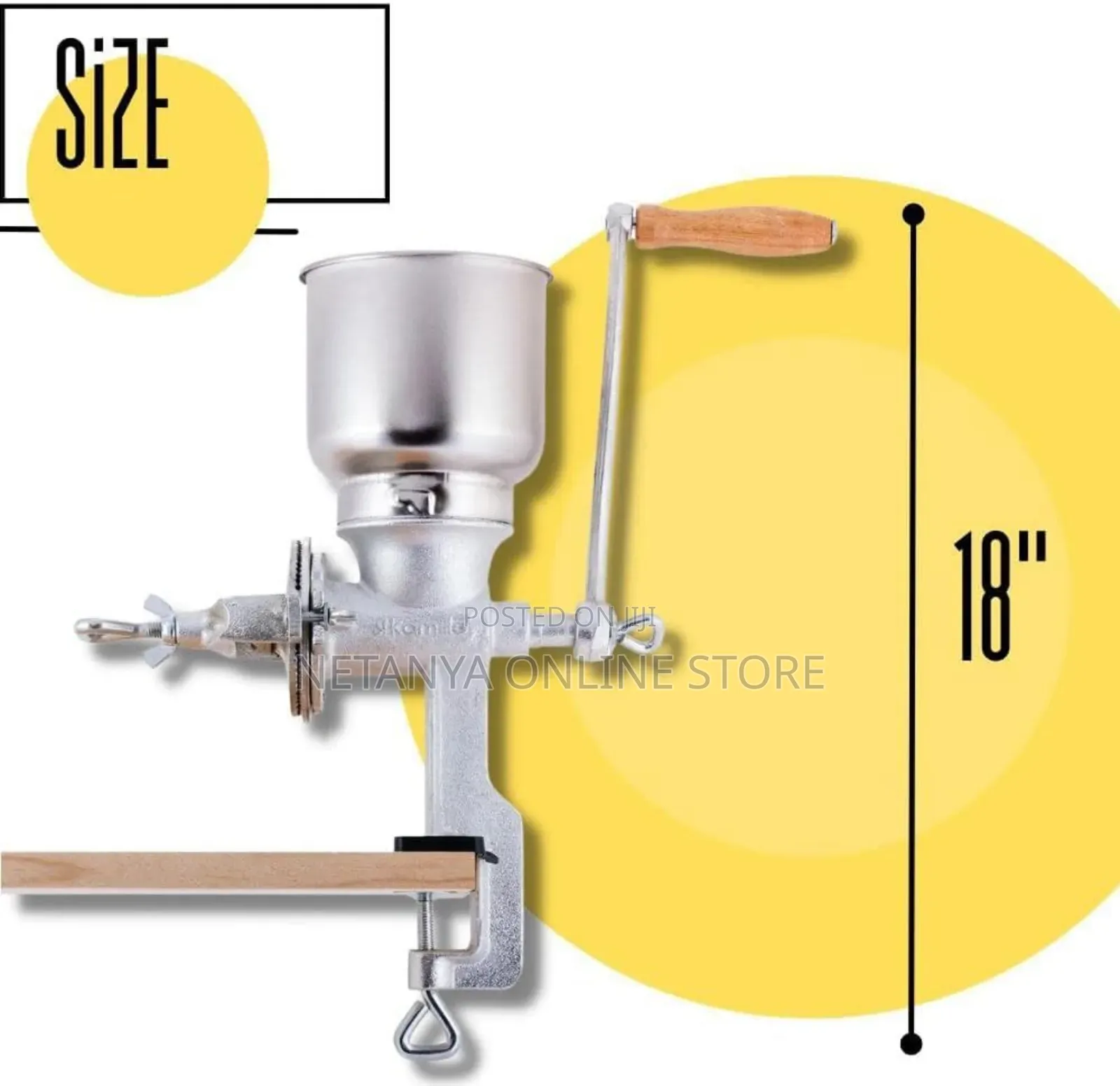 Manual Grain Grinder