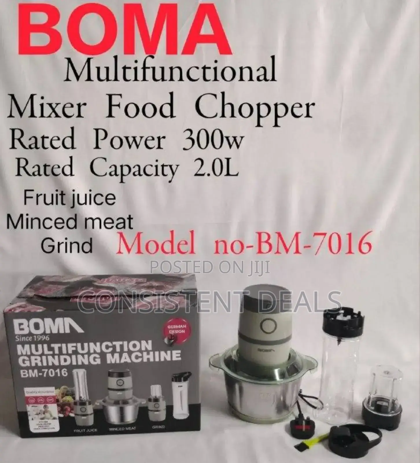 Boma Multifunction Grinding Machine Set