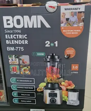 Boma 1000w 2in1 Electric Blender