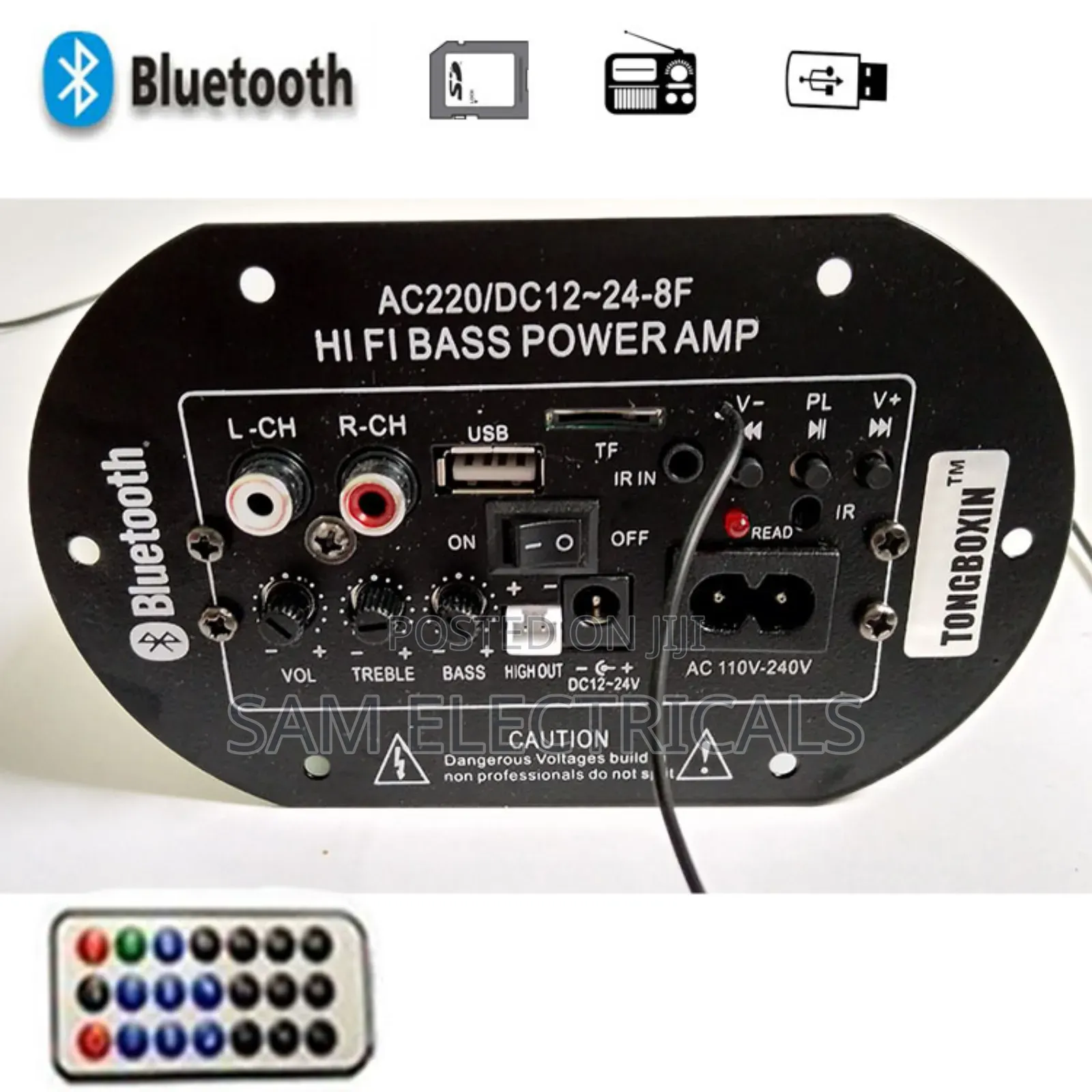 Hi-Fi Bass Car Amplifier