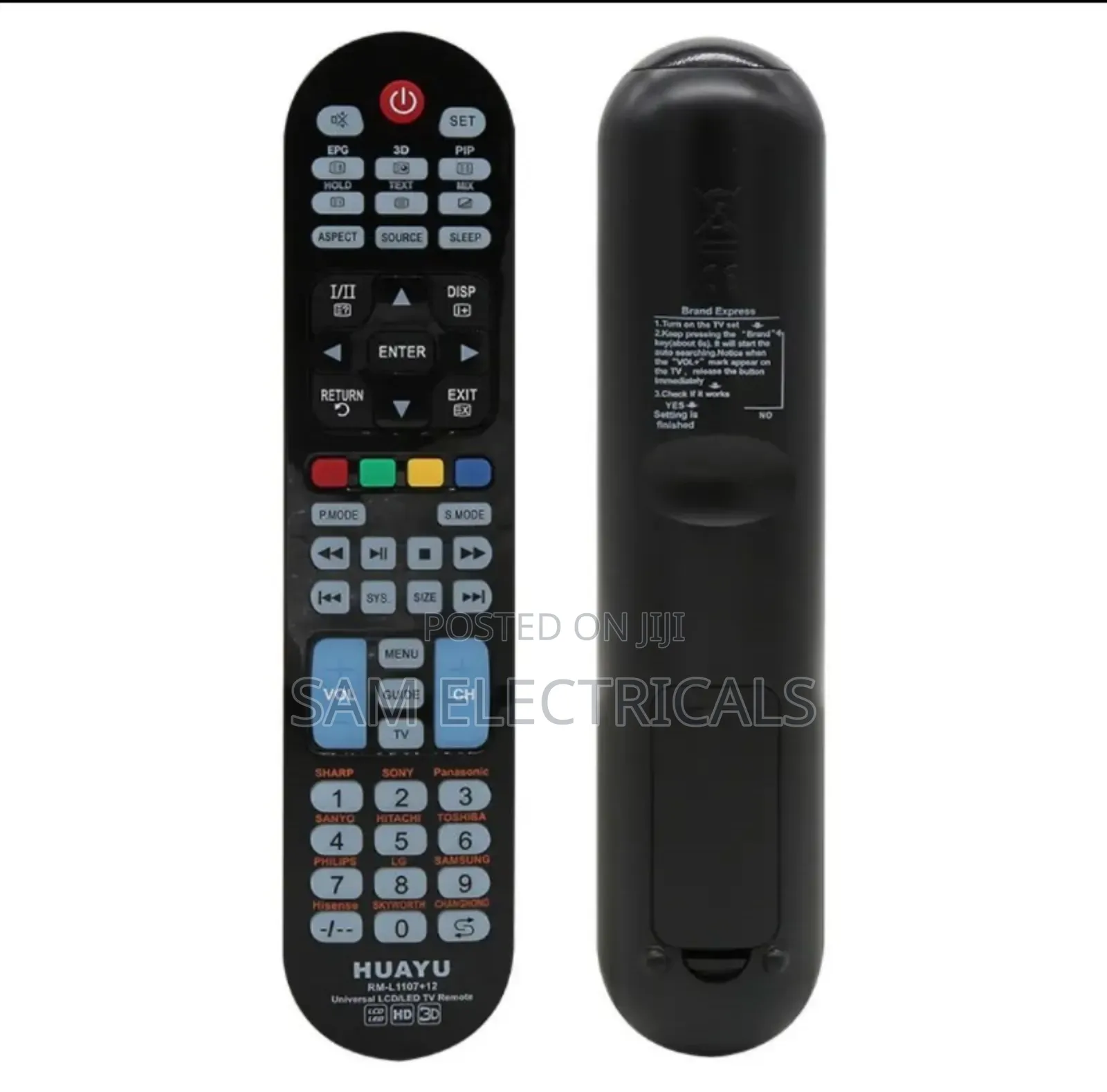 CRC Universal Tv Remote