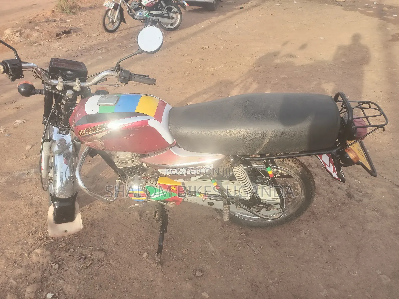 Bajaj Boxer 100 2016 Red