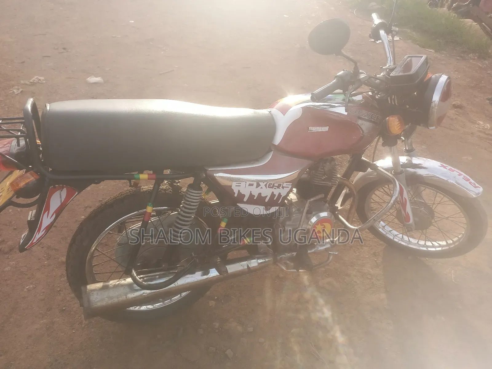 Bajaj Boxer 100 2016 Red