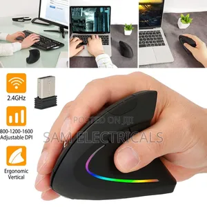 Wireless Vertical Ergonomic Mouse