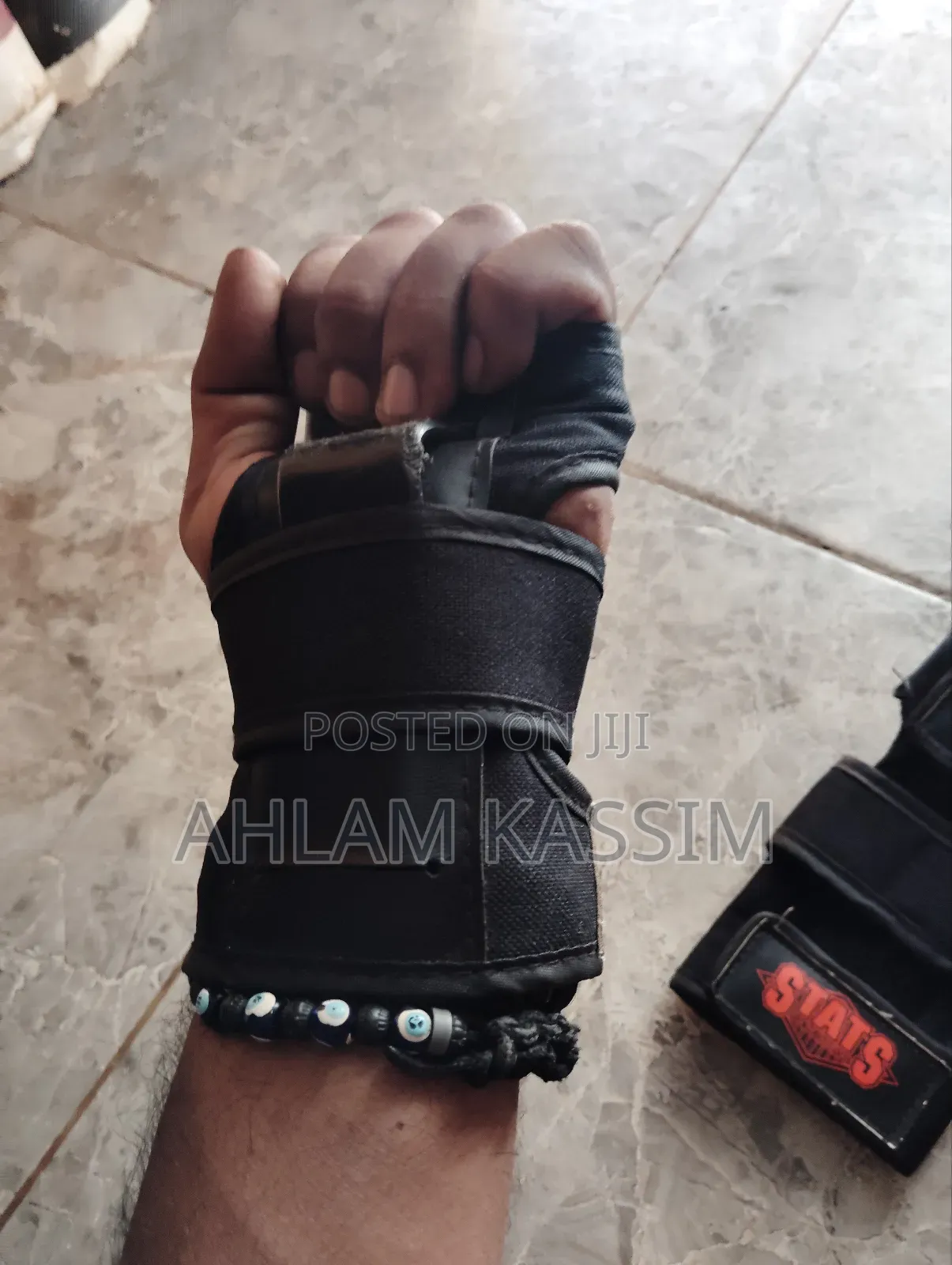 Wrist Guard Palm Protection Gear Training Gloves