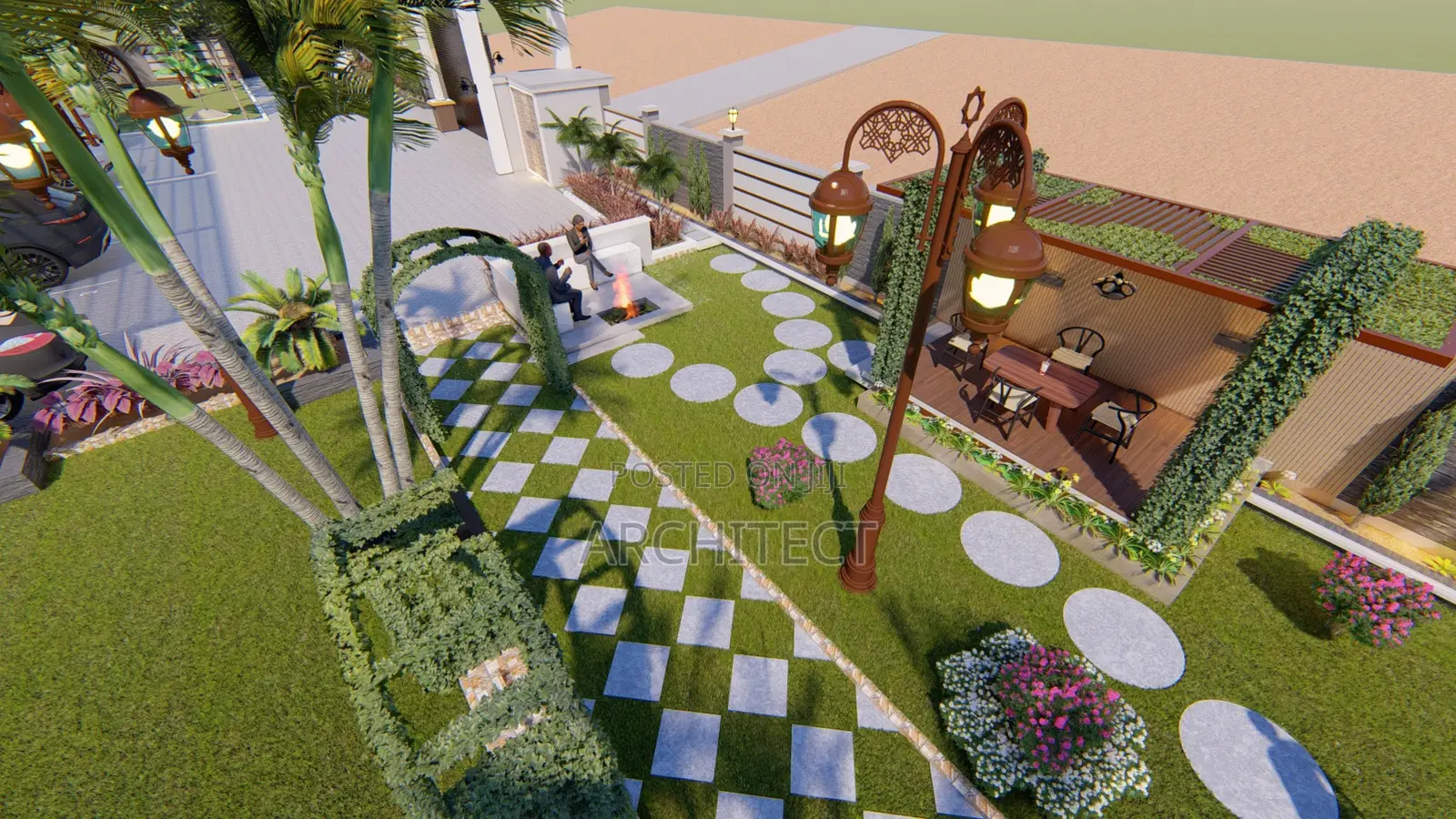 Landscaping Your Compound and Gardens,Factories and Hotels