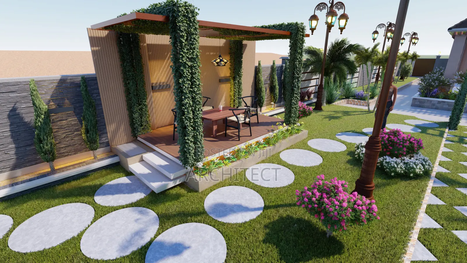 Landscaping Your Compound and Gardens,Factories and Hotels
