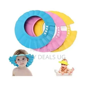Baby Bathing Shower Caps -Protects Ears, Eyes, Head