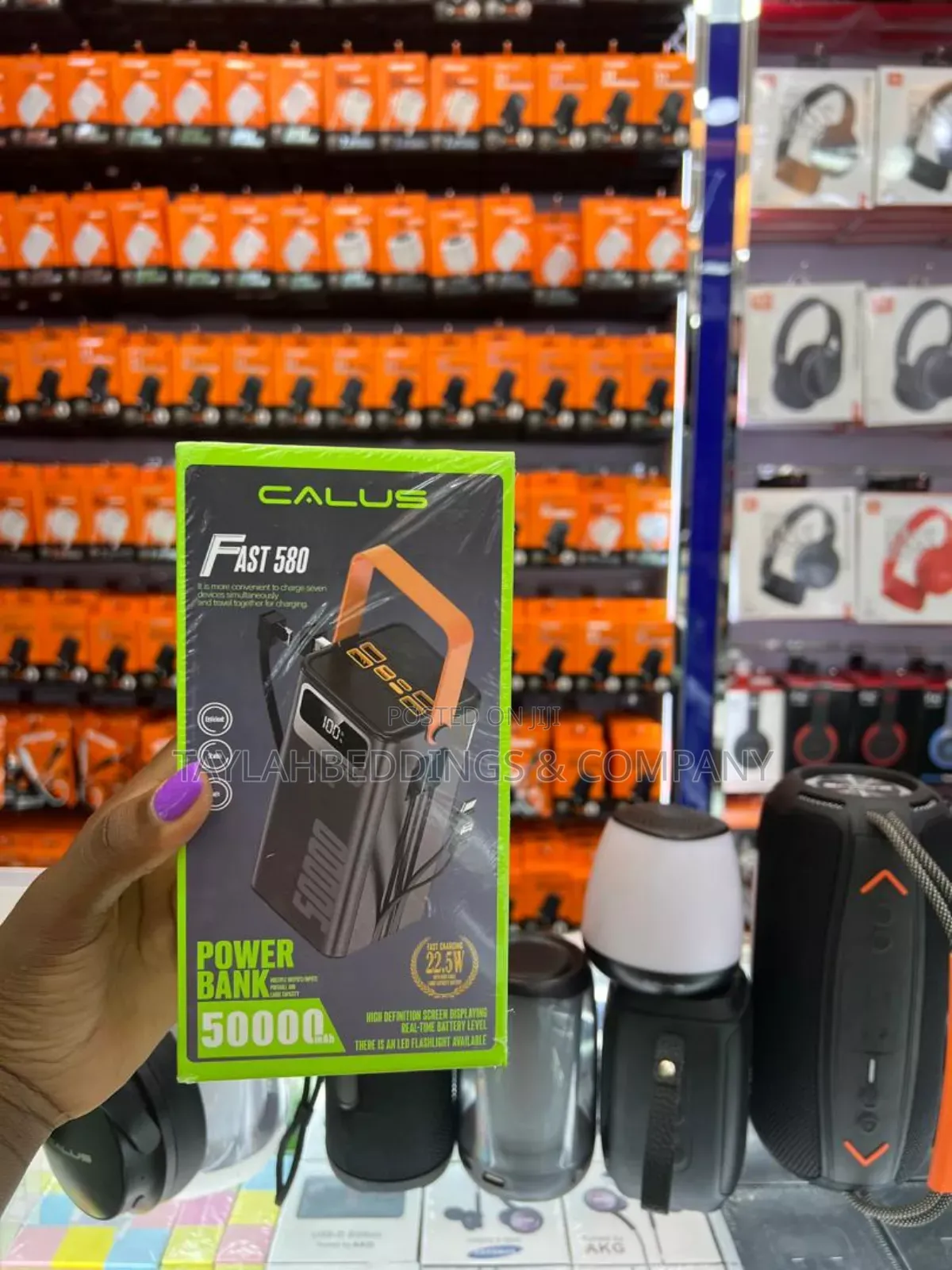 Calus 50000mah High Capacity Power Bank 22.5w Fast Charge