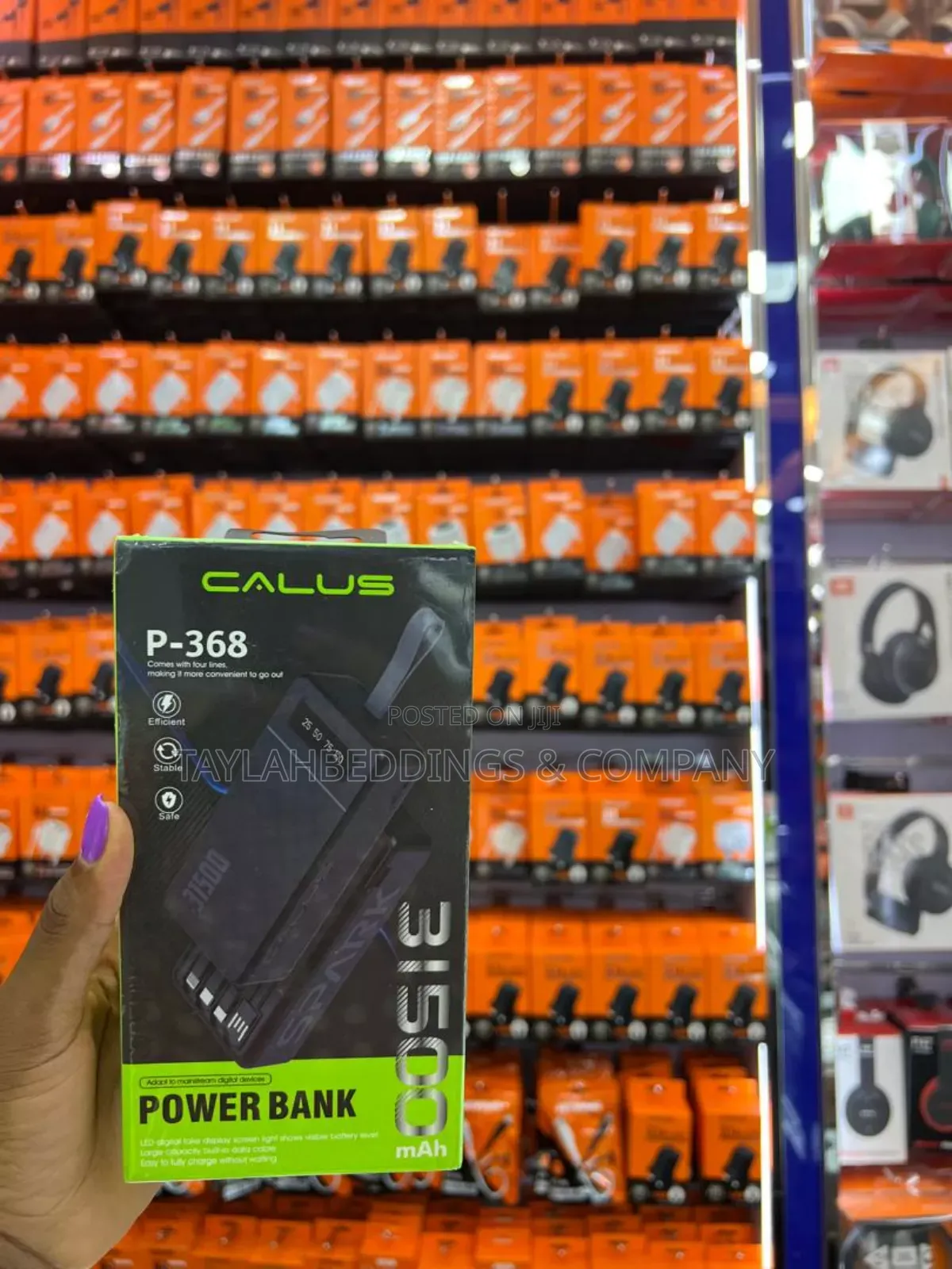 31500mah Calus High Capacity Power Bank Fast Charge Portable