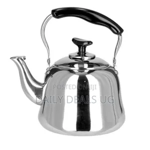 Royalford 5l Stainless Steel Whistling Kettle -Silver