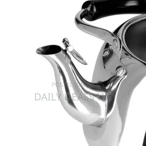 Royalford 5l Stainless Steel Whistling Kettle -Silver