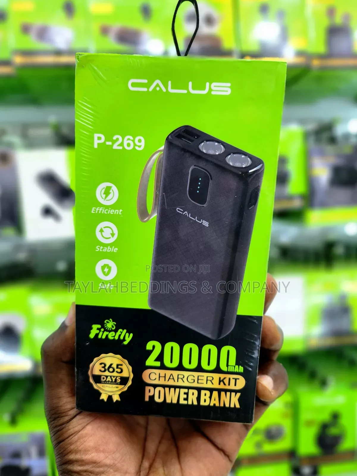 Calus 20,000mah Power Bank-Black