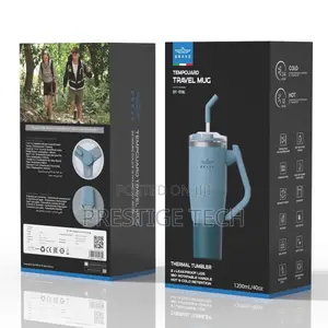 Brave Vacuum Travel Mug, Insulated Bottle, 2in1 Lid, Hot 12hours