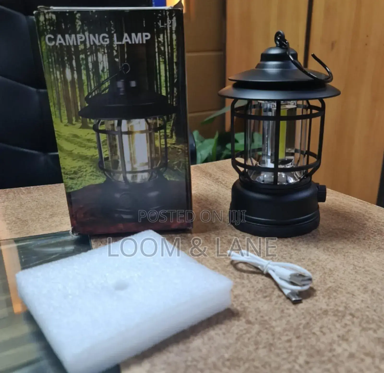 Portable Retro Rechargeable Camping Light Lantern