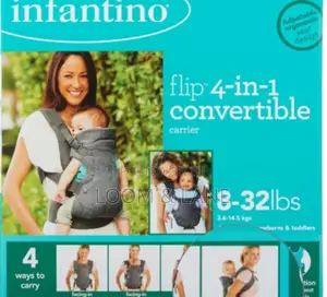 Infantino Flip 4 in 1 Convertible Baby Carrier