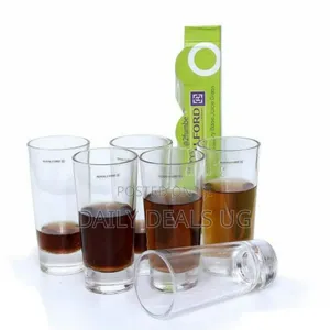 6 Pieces of Royalford Juice Glasses - Colorless