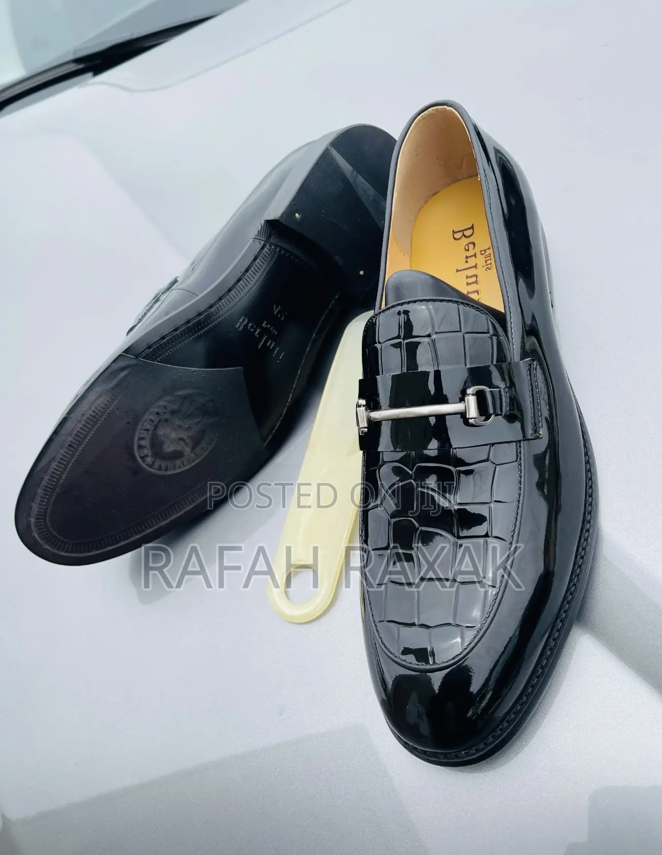Original Men’S Berluti Shinny Mirror Gentle Loafers