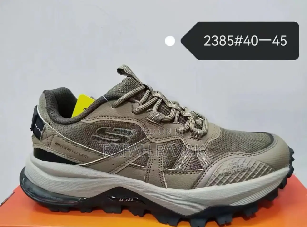 Men’S Skechers Arch Fit Trail Air Water Repellent Sneakers