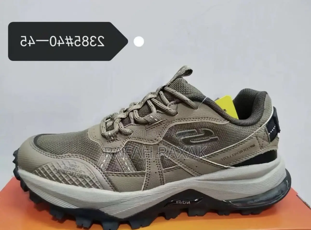 Men’S Skechers Arch Fit Trail Air Water Repellent Sneakers