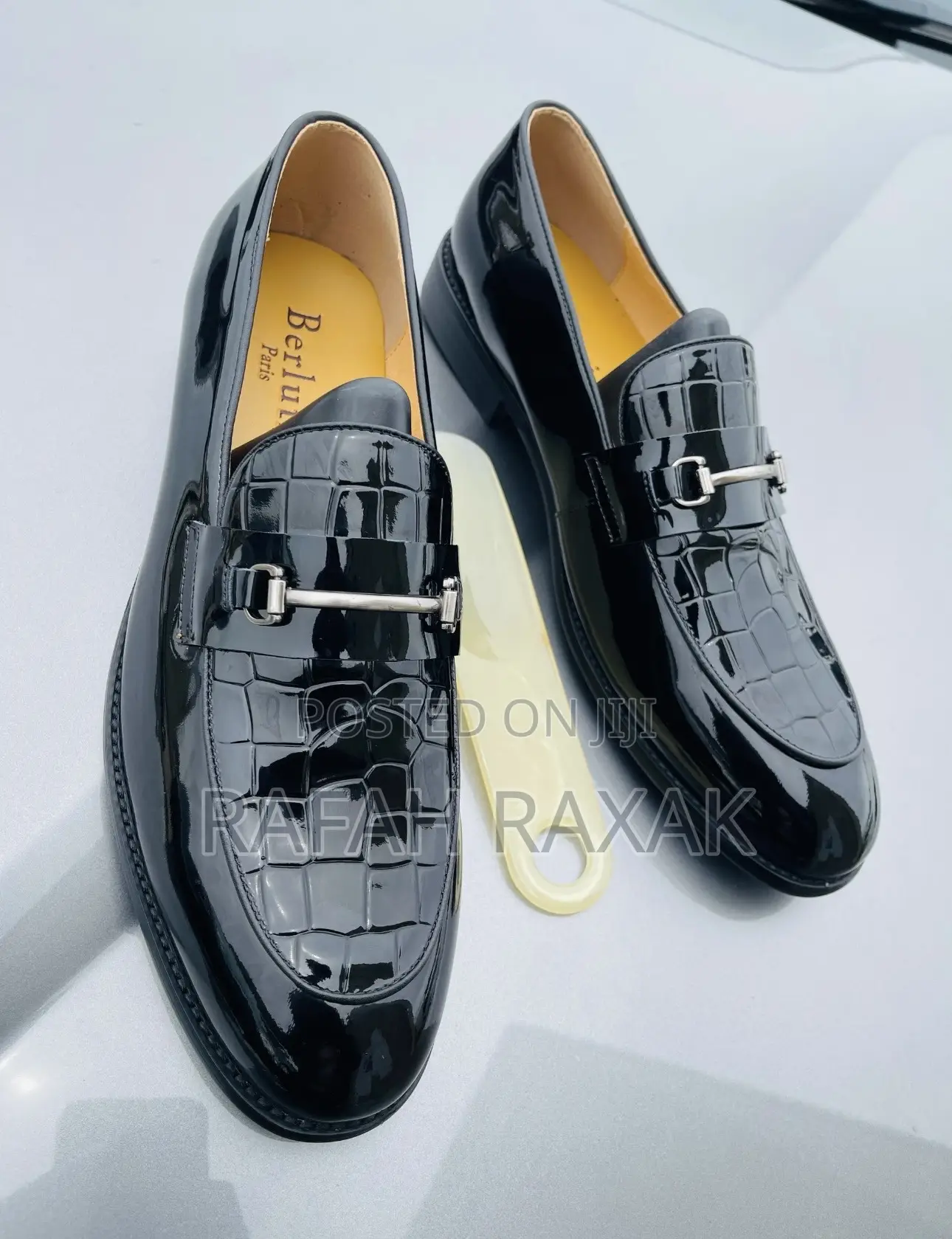 Men’S Classic Luxury Berluti Fashion Designer Shinny Loafers