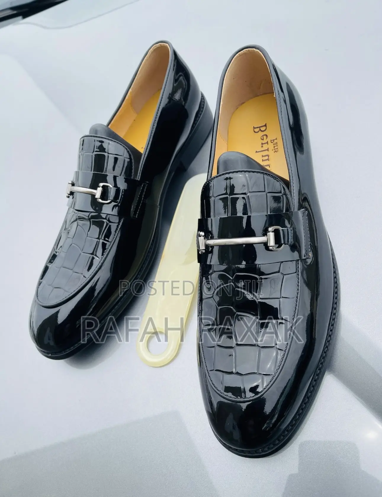 Men’S Classic Luxury Berluti Fashion Designer Shinny Loafers