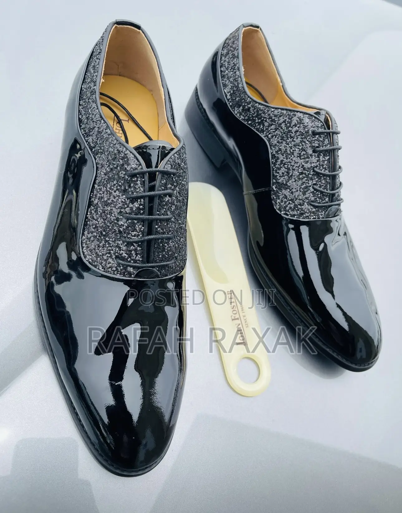 Original Classic Men’S John Foster Shinny Mirror Gentle Shoe