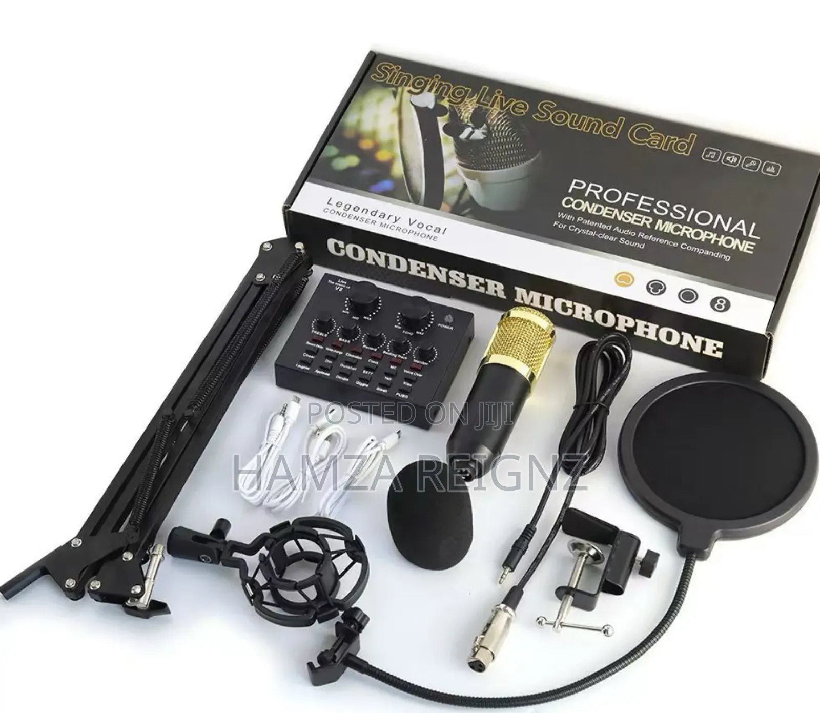 Premium Condenser Mic Bundle: