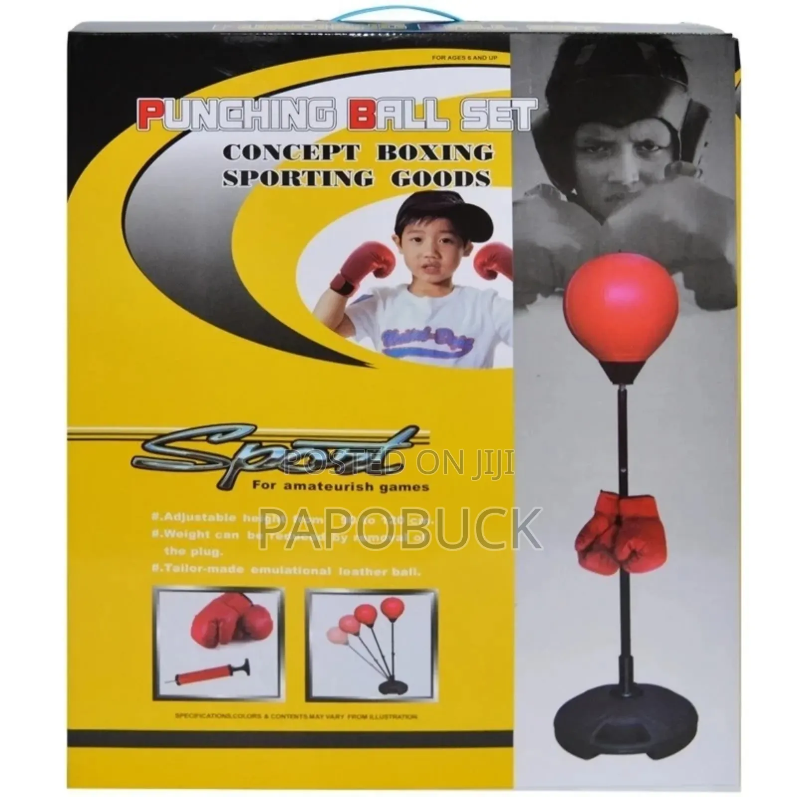 Kids Punching Ball Set
