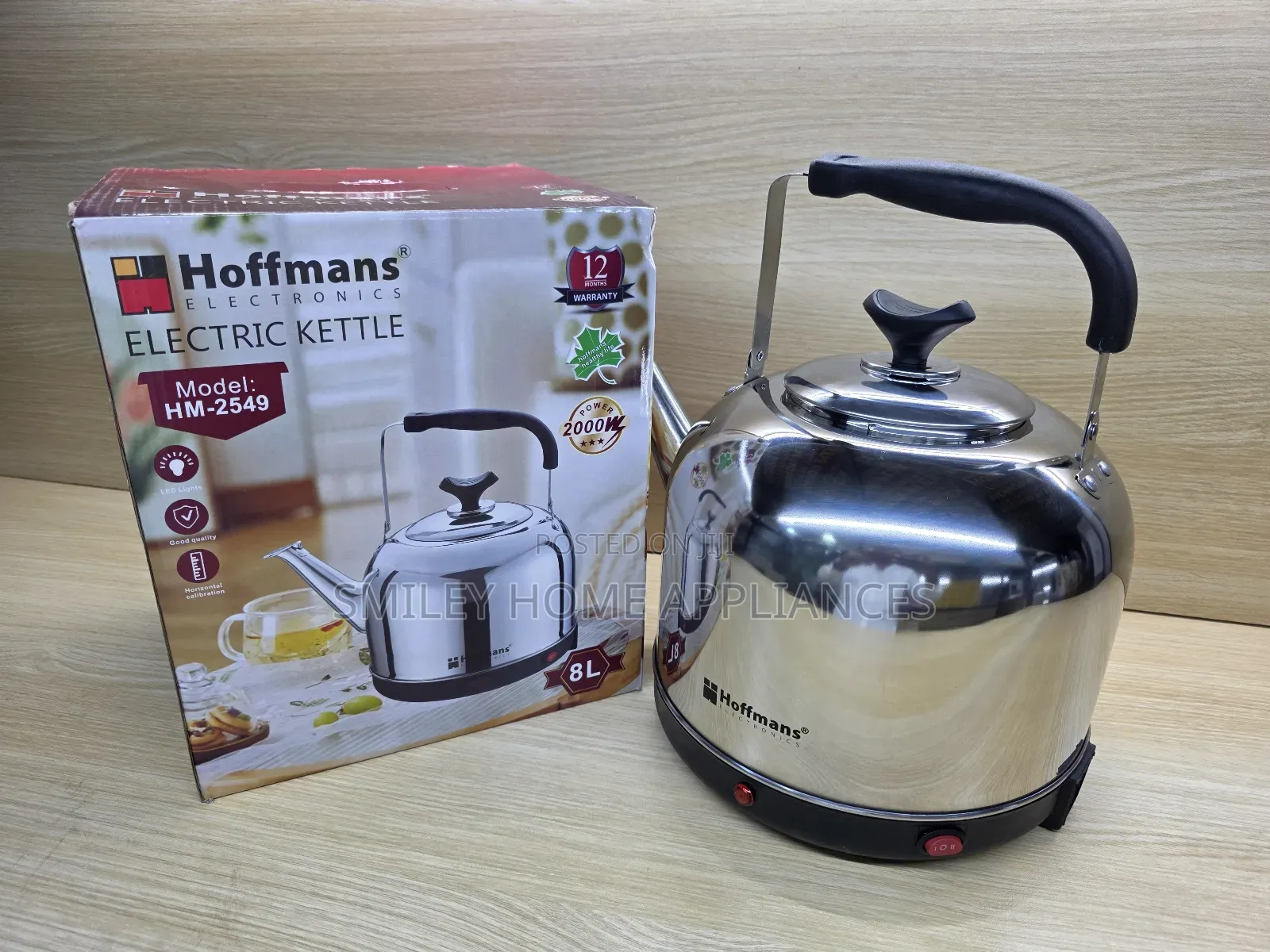 Hoffmans Stainless Steel Water Kettle 7ltrs at Good Price
