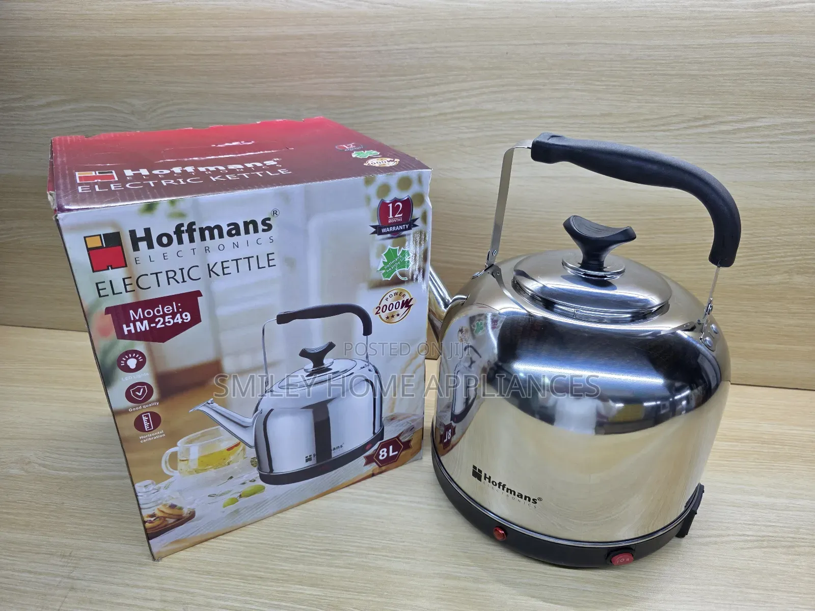 Hoffmans Stainless Steel Water Kettle 7ltrs at Good Price
