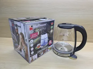 Hoffmans Brand New Glass Electric Water Kettle 2.0ltrs