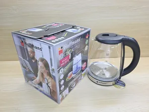 Hoffmans Glass 2ltr Glass Electric Water Kettle at Discount