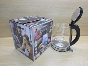 Hoffmans Glass 2ltr Glass Electric Water Kettle at Discount
