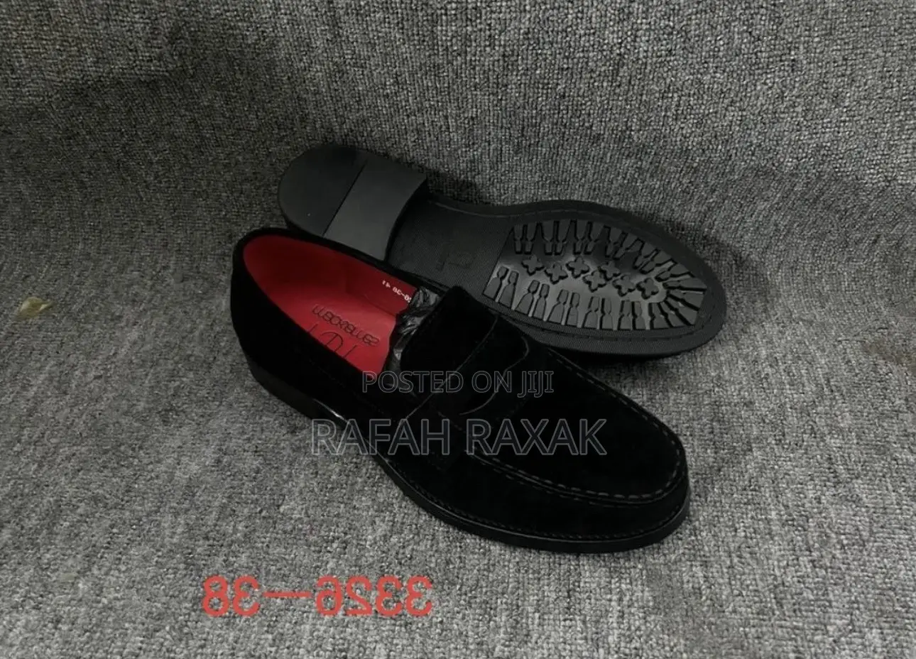Men’S Classic Fashion Designer Marc James Suede Loafers