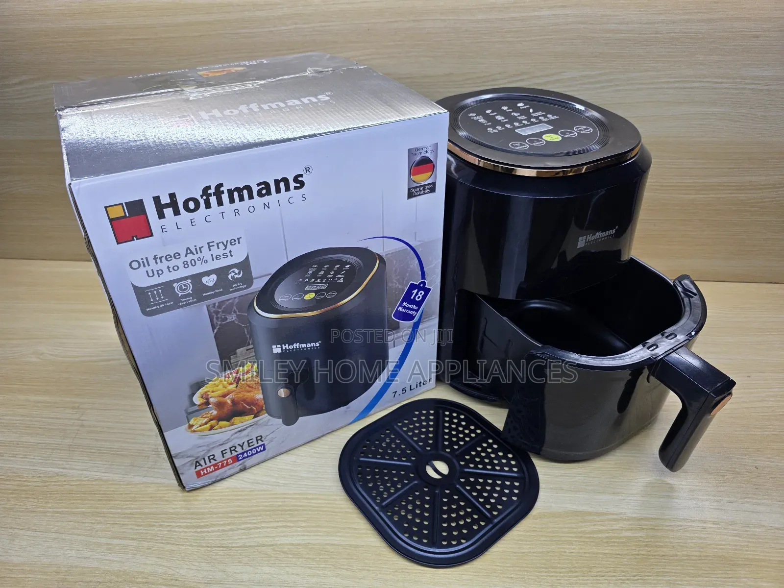 Hoffmans 7.5ltrs Digital Single Airfryer at Very Good Price